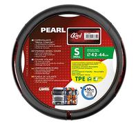 Lampa 97832 Pearl Red Faux Leather Steering Wheel Cover - S - Diameter 42/44 cm