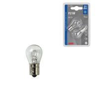 LAMPA Blister of 2 approved 21W P21W lamps for BA15s attack 12V E