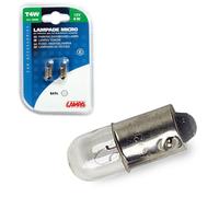 LAMPA Blister pack of 2 approved 12V 4W car lamps with BA9s socket