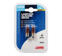 LAMPA Blister pack of 2 HY21W 12V 21W halogen bulbs for turn signals