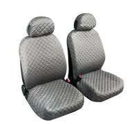 Lampa Seat Covers Pair Front Cotton Universal - Gray