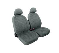 Lampa Seat Covers Pair Front Microfiber Universal - Anthracite