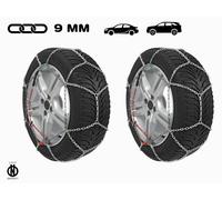 Lampa Tire Snow Chains 225/40 R20 9 mm Steel Diamond Link Pair Easy Fit