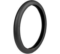 LAMPA Ultra Slim Stretch Truck Steering Wheel Cover, Black-Beige, Size: 44 - 46