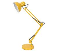 Lámpara Swing Arm Led Desk Lamp Eye Protection Adjustable Architect Reading Lamp Metal Table Lamp Bedside Nightstand Lamp w/E27 Bulb for Study Work Office Crafts Lighting
