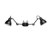 Lampe Gras N204 Double Bathroom Wall Lamp Black - DCWéditions