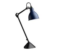 Lampe Gras N205 Table Lamp Matt Black & Matt Blue