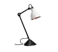 Lampe Gras N205 Table Lamp Matt & White & Copper