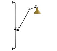 Lampe Gras N214 Wall Lamp Matt Black & Matt Yellow