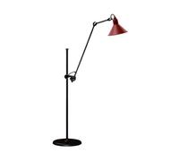 Lampe Gras N215 Floor Lamp Mat Black & Mat Red