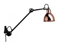 Lampe Gras N222 Wall Lamp Mat Black & Copper