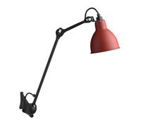 Lampe Gras N222 Wall Lamp Mat Black & Mat Red