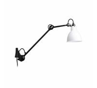 Lampe Gras N222 Wall Lamp Matt Black and White