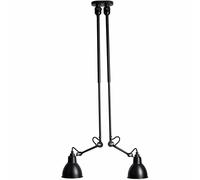 Lampe Gras N302 Ceiling Light Double Matt Black