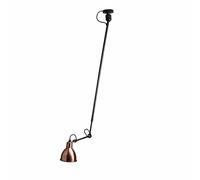 Lampe Gras N302 Ceiling Light Matt Black & Raw Copper