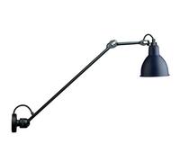 Lampe Gras N304 L60 Wall Lamp Mat Black & Blue Hardwired