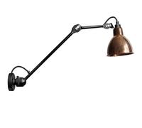 Lampe Gras N304 L60 Wall Lamp Mat Black & Raw Copper Hardwired