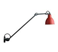 Lampe Gras N304 L60 Wall Lamp Mat Black & Red Hardwired