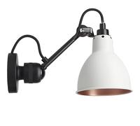 Lampe Gras N304 Wall Lamp Matt Black and White/ Copper Hardwired