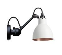 Lampe Gras N304 Wall Lamp Matt Black and White/ Copper With On/Off