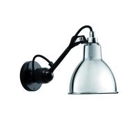 Lampe Gras N304 Wall Lamp Matt Black & Chrome Hardwired