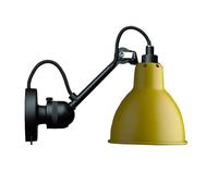 Lampe Gras N304 Wall Lamp Matt Black & Matt Yellow With On/Off
