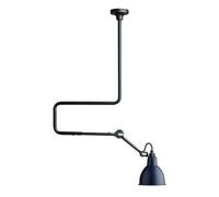 Lampe Gras N312 Ceiling Light Matt Black & Blue