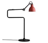 Lampe Gras N317 Table Lamp Matt Black & Matt Red