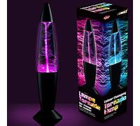 Lampe Tornado à LED noire, avec changement de couleur, env. 35 cm de haut, fonctionne sur piles, décoration pour votre maison, Multiple Colours