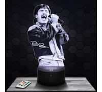 Lampephoto.fr - 3D Lamp Benson Boone American Singer Music, Touch LED Night Light, 3D Hologram Effect, Christmas Birthday Gift Idea for Men Women, Bedroom Decoration Object