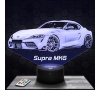 Lampephoto.fr - Car Supra MK5 T Supercar Tuning 3D Lamp Decoration, Gift idea for Men Car Supra MK5 T Adult Night Light Room Decor. Original Christmas, Gift Idea, Led Bedside, Merchandising