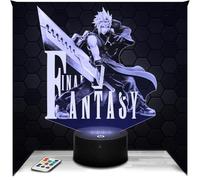 Lampephoto.fr - Final F 3D Lamp Deco Boy's Room 3D Final F Gaming Gamer Video Games Gift idea Soft Light Decoration Night Light Decor, Original Christmas, Gift idea for Teenagers, Merchandising TOP