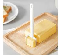 lamphle Butter Cutter, Butter Slicers Portable Multifunctional Household Cake Spatula Cheese Slicers Baking Tool for Home Kitchen Tools White