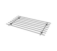 Lamplig Stainless Steel 50 cm X 28 cm Trivet with Plastic Anti Slip Feet (2 x)