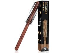 lampox Beard Round Brush for Men | Styling, Detangling & Smoothening Hair Brush for Short Hair
