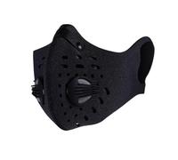 Lamppdcor Breathing Mask,Activated Carbon Dust Mask Pollution Mask Anti Pollen Allergens Face Mask Exhaust Gas Mask Filtrate Pm2.5 Mask For Running Cycling Outdoor Activities Keep Warm,Black