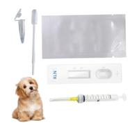 Lamppdcor Dog Pregnancy Test Kit At Home Dog Pregnancy Test Kit at Home, Fast and Accurate Detection Dog Pregnancy Test with Buffer, Disposable Early Pregnancy Test for Dogs
