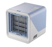 Lamppdcor Water Coolers,Air Cooler Fan 500ml Three-in-One Small Air Conditioner Adjustable & Silent Water Coolers for Home Room Office