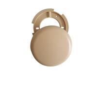 Lamps Junction Box Beige Ceiling Box Cover Box Cable Box Distribution Box Surface-Mounted Canopy Lamp Ceiling Rose Blind Box Ultra Flat Diameter 10 cm, Height 1.5 cm (1 x 100 mm Beige)