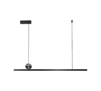 Lamps Nordic Minimalist Metal Chandelier LED Dimmable Pendent Lamp Modern Dining Table Adjustable Suspended Light Fixture Indoor Kitchen Island Strip Ceiling Hanging