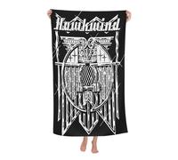 LAMPSATN Hawk*wind English Rock Band Beach Towels Adult Absorbent Fluffy Soft And Skin-Friendly Bath Towel Single-Sided Printing Fashion Thick Multifunctional Blanket White One Size