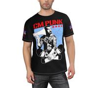 LAMPSATN Men's Punk Best World T-Shirt Short Sleeve Printed Simple Versatile Shirt Trendy Sports Casual Crew Neck Top Tee XXL Multicolor