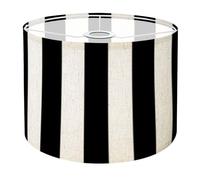 LampShade 1Pack Striped black white Lamp shades for Table Lamps, Floor Lamps, Diy Pendant Light HD Printing Replacement LampShades House Decor