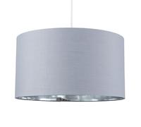 Ceiling Lampshade Light Shade Easy Fit Metallic Drum Pendant Lamp Living Room