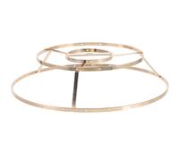 Lampshade Frame for Pendant Light Bracket for Table and Desk Lamps Stable Support for Various Home Decor Styles Smooth Edges Easy Assembly for Custom Lampshade Creation