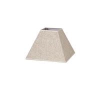 Lampshade - lampshade in Pyramid Type, for E27 Bulb, Beige Linen, Dimensions 30x13x22 cm, Ideal for Modern Decoration