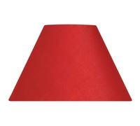 Lampshade Red 8" Coolie Premium Cotton 200mm Oaks Lighting S501/8