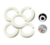 Lampshade Reducer Ring,10 Pcs E27 to E14 Plastic Lamp Shade Ring Converter,42mm to 29mm to Support Lamp Shade with Duplex Ring Fitting, for Fitting Screw Lamp Shades to Bayonet