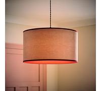 Lampshade Woven Easy Fit Light Shade with Colour Match Inner Living Room Bedroom