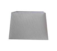 Lampshades for Table/Ceiling Lamps - Rectangular Multi-Coloured Light/Lamp Shades for Standard Lamp Bases in Bedroom, Living Room, Kids’ Room, etc with a Diameter of 13 inches/33 cm (Grey)